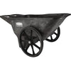 Rubbermaid Commercial Big Wheel Cart (7.5 CF - FG564200BLA, BLACK)